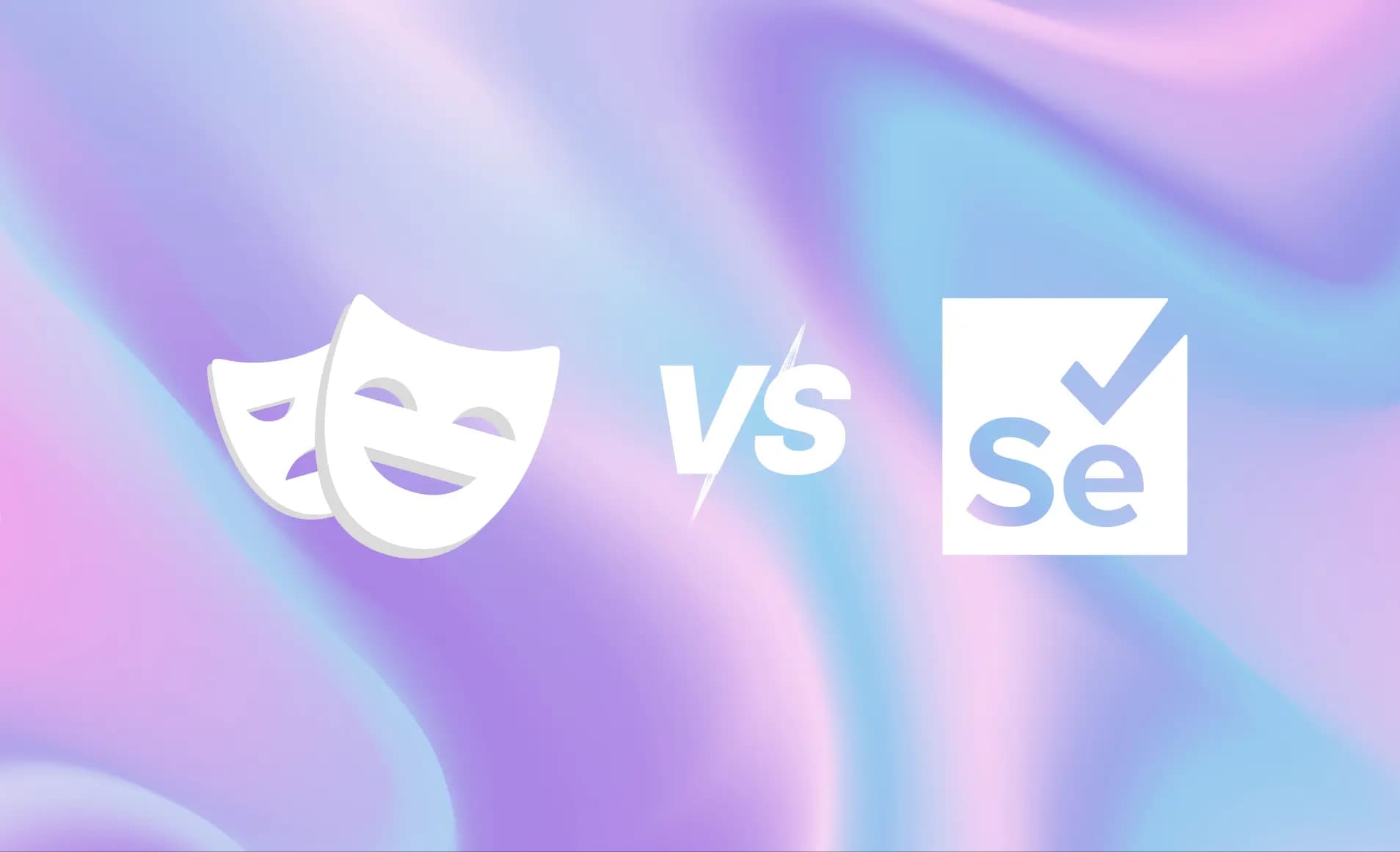 Playwright vs Selenium comparison showing key differences in test automation for 2025.