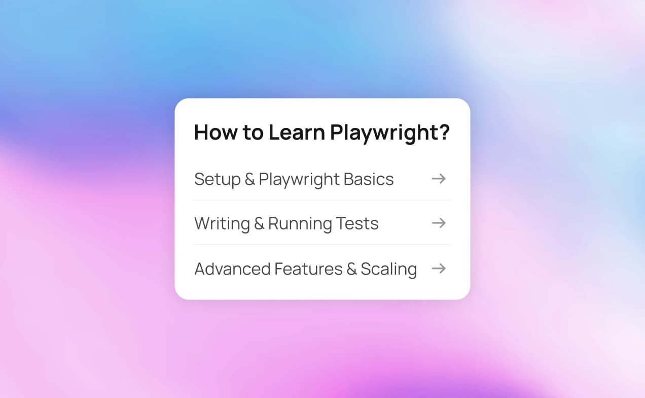 How to Learn Playwright in 2026: The Complete Roadmap