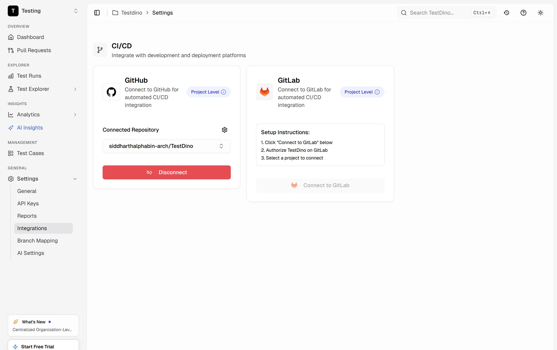 GitHub Actions & GitLab CI for Playwright | TestDino