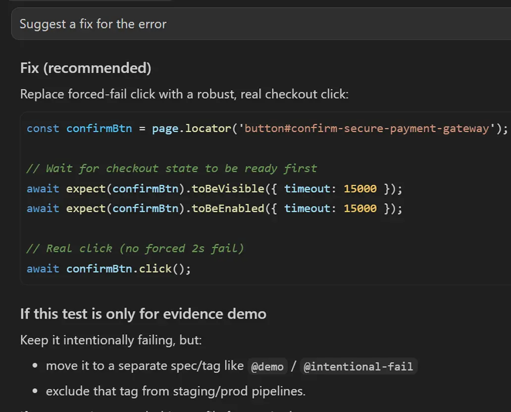 TestDino MCP Server for Playwright Test Data | TestDino