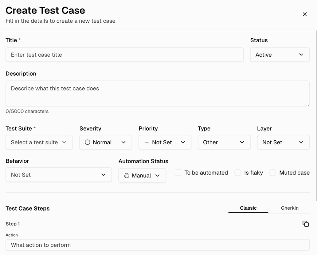 Playwright Test Case Management | TestDino