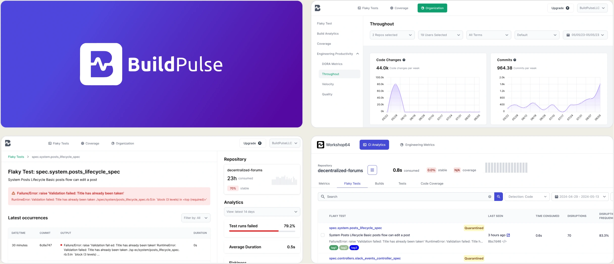 BuildPulse Alternative, BuildPulse Review, BuildPulse Comparison, BuildPulse vs TestDino Company