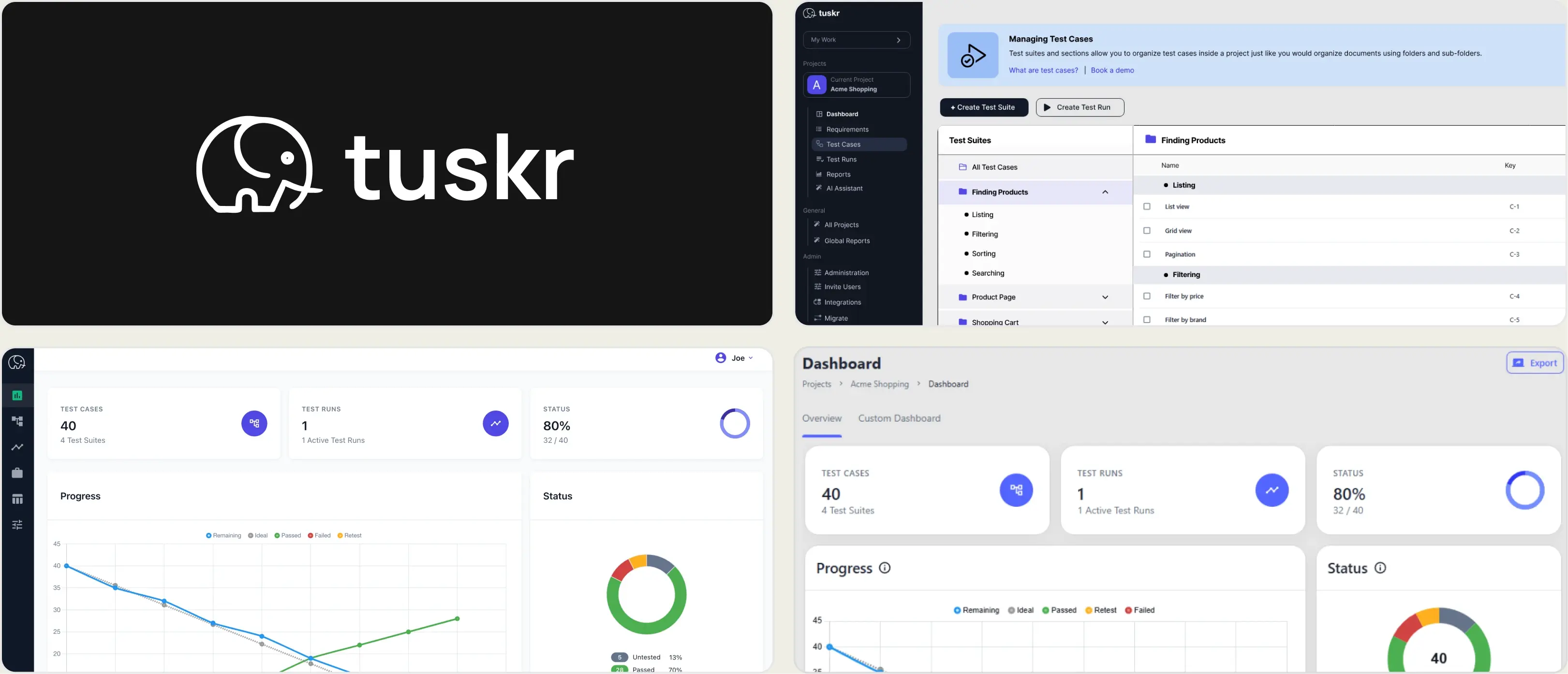 Tuskr Alternative, Tuskr Review, Tuskr Comparison, Tuskr vs TestDino