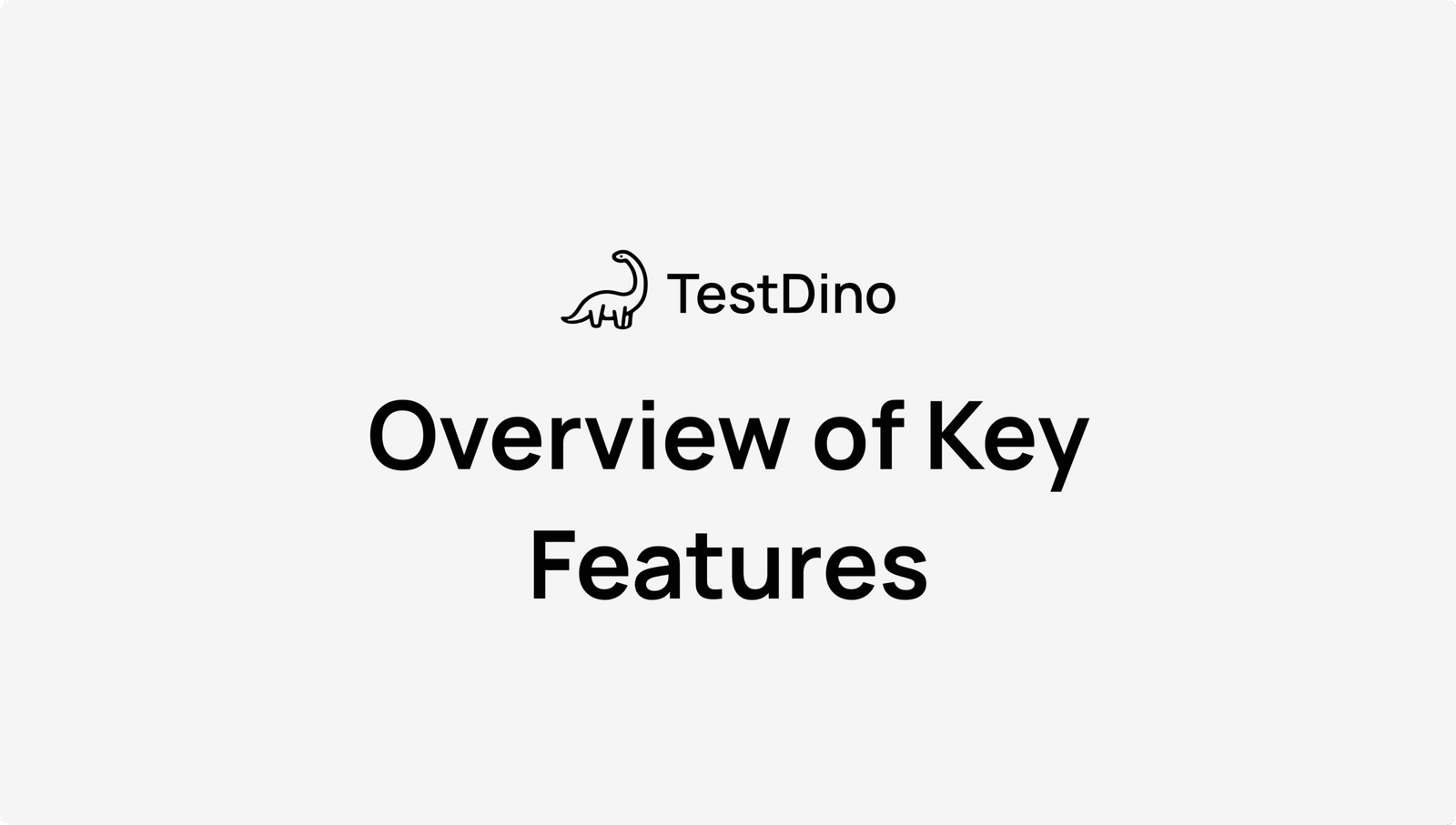 Overview of Key Feature Thumbnail