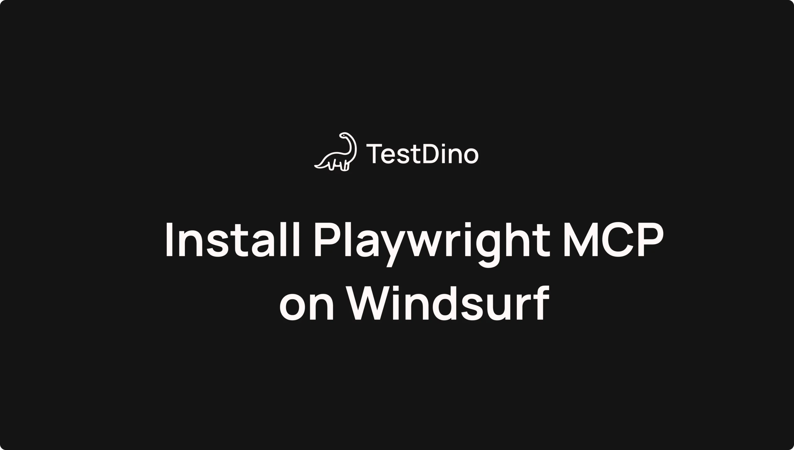 Playwright MCP on Windsurf