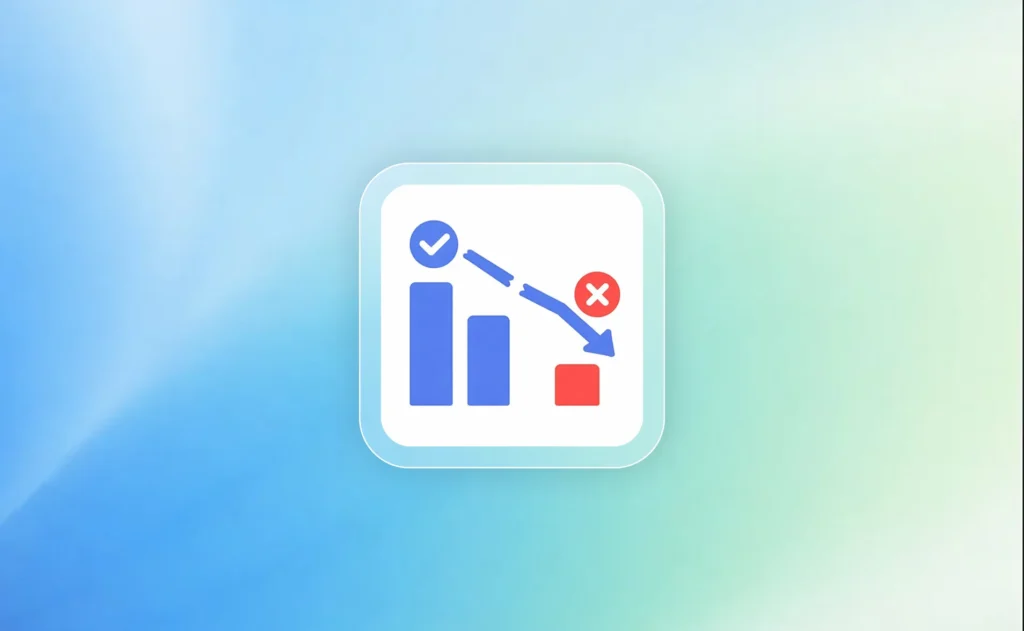 Illustration showing a broken test reporting trend highlighting limitations of Playwright reports at scale