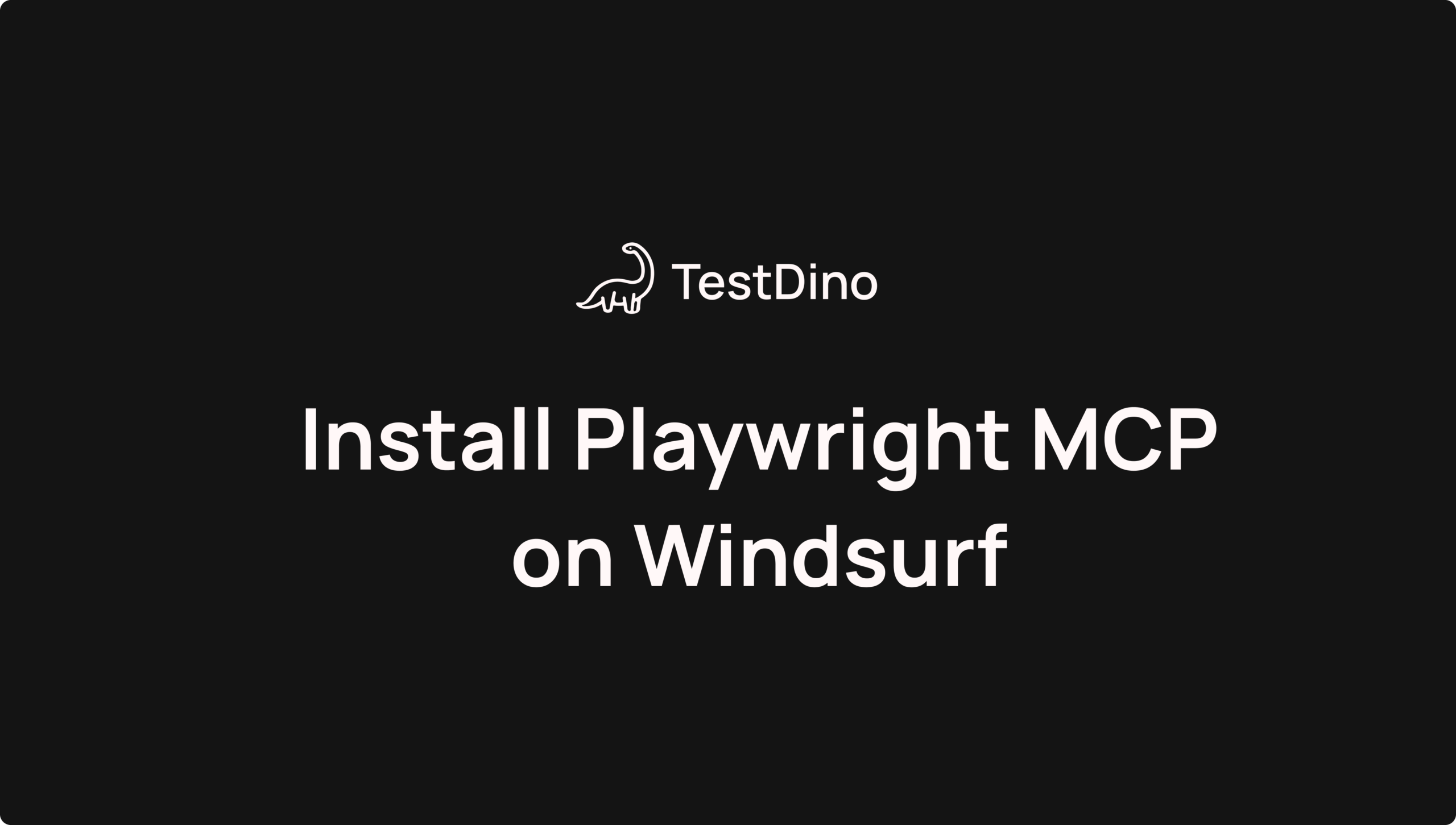 Playwright MCP on Windsurf