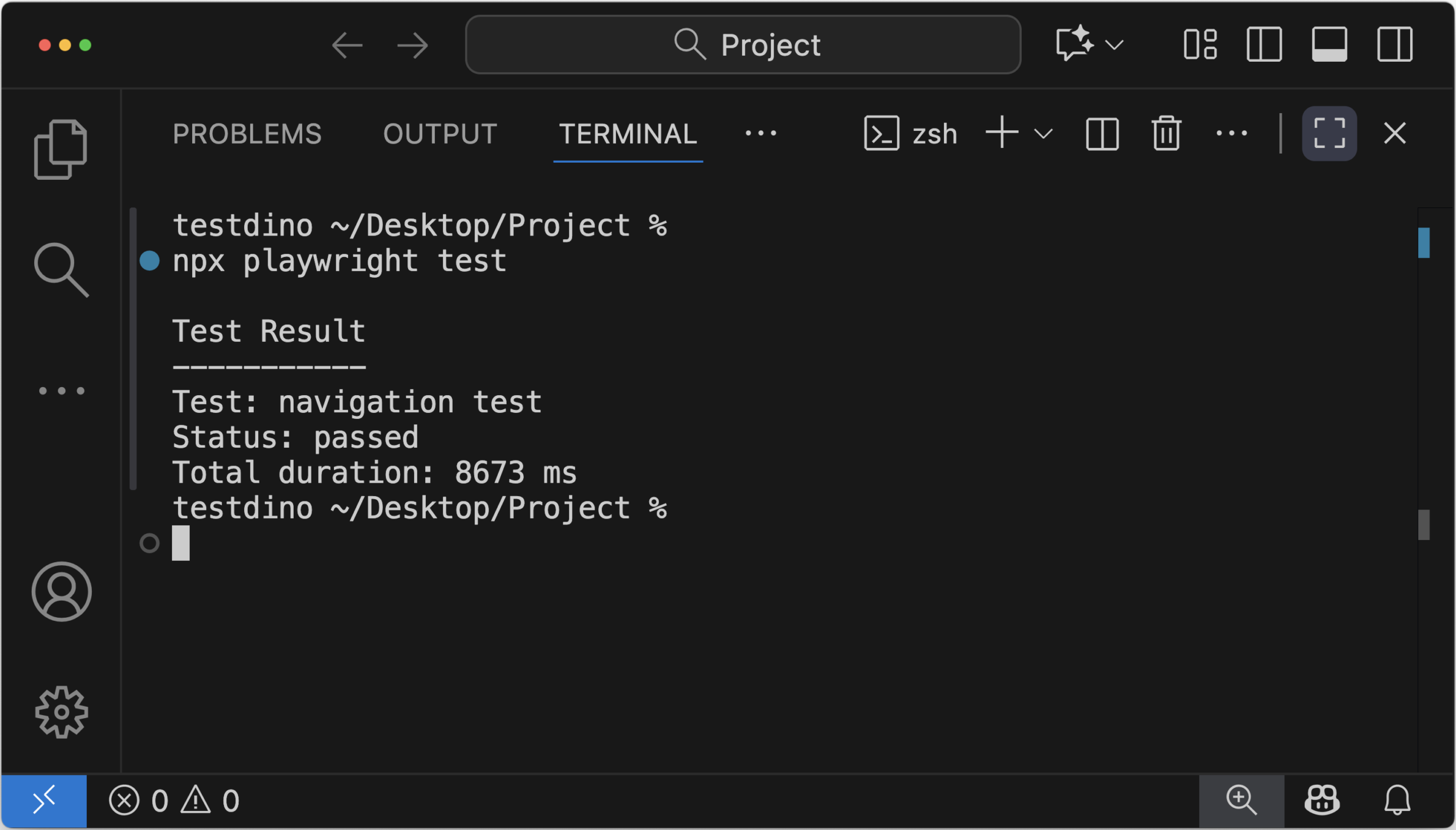Custom Reporter Test Result