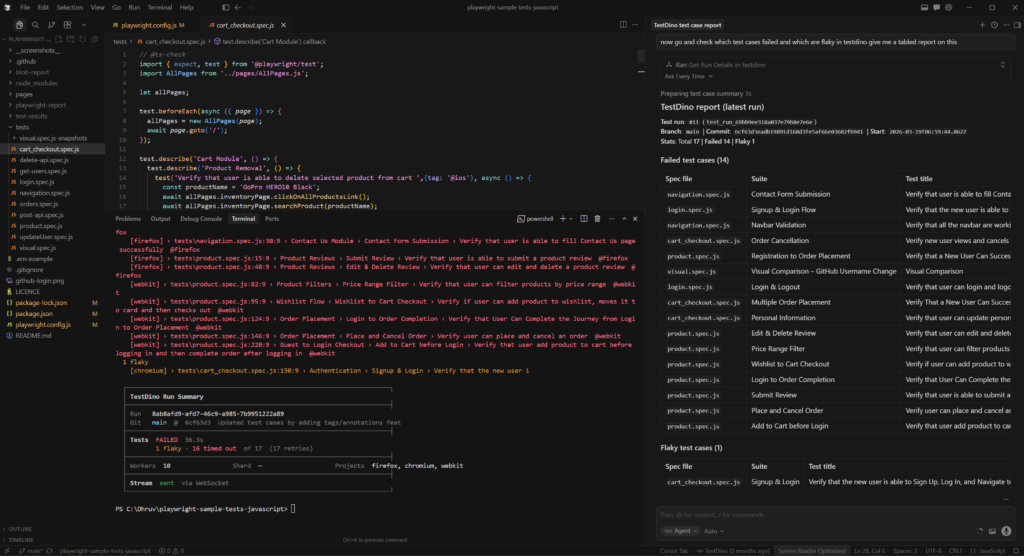 TestRun details via MCP